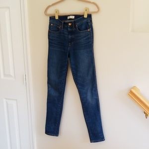Madewell High Rise Skinny Jeans